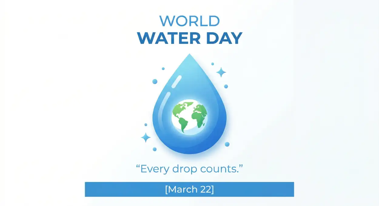 Free Download World Water Day 2026 Theme Explanation - High Quality World Water Day 2026 Image