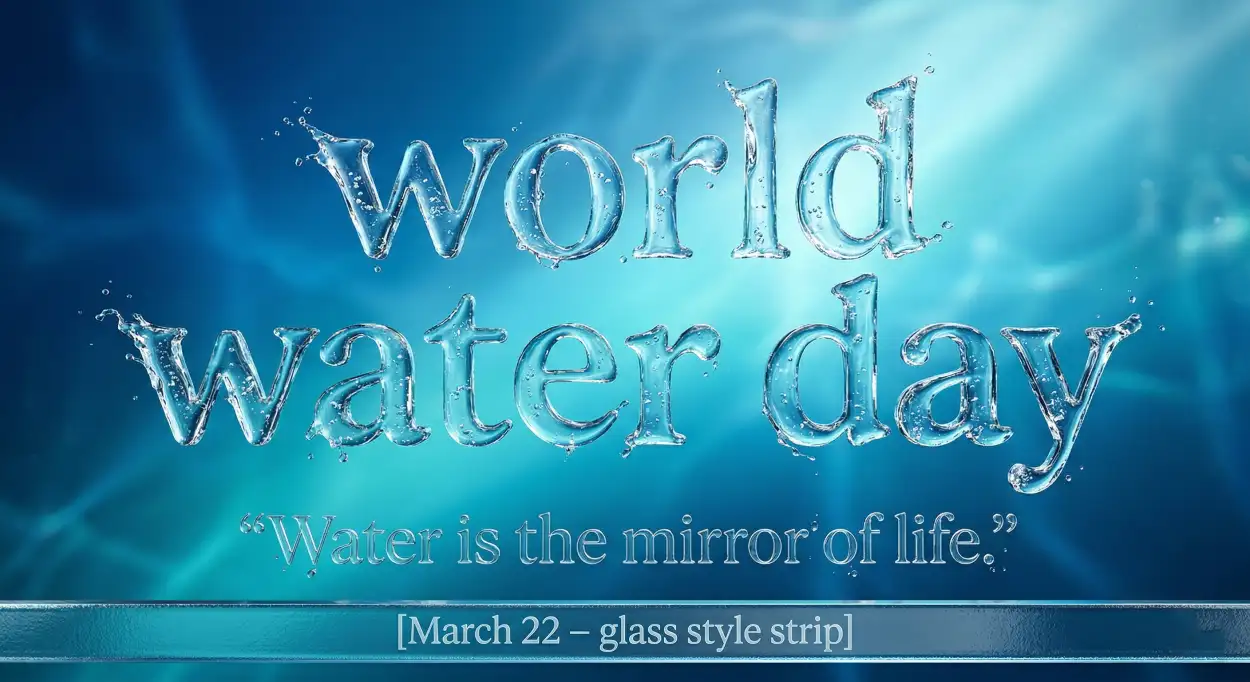 Free Download World Water Day Aesthetic Images - High Quality World Water Day 2026 Image