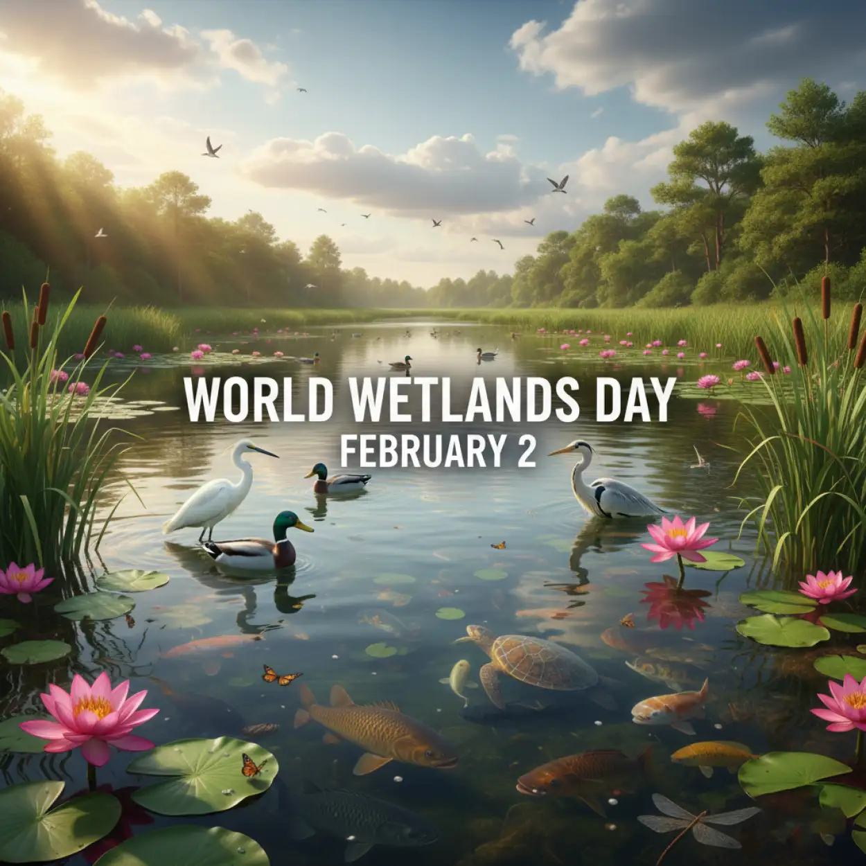 Free Download World Wetlands Day Hd Images - High Quality World Wetlands Day Background