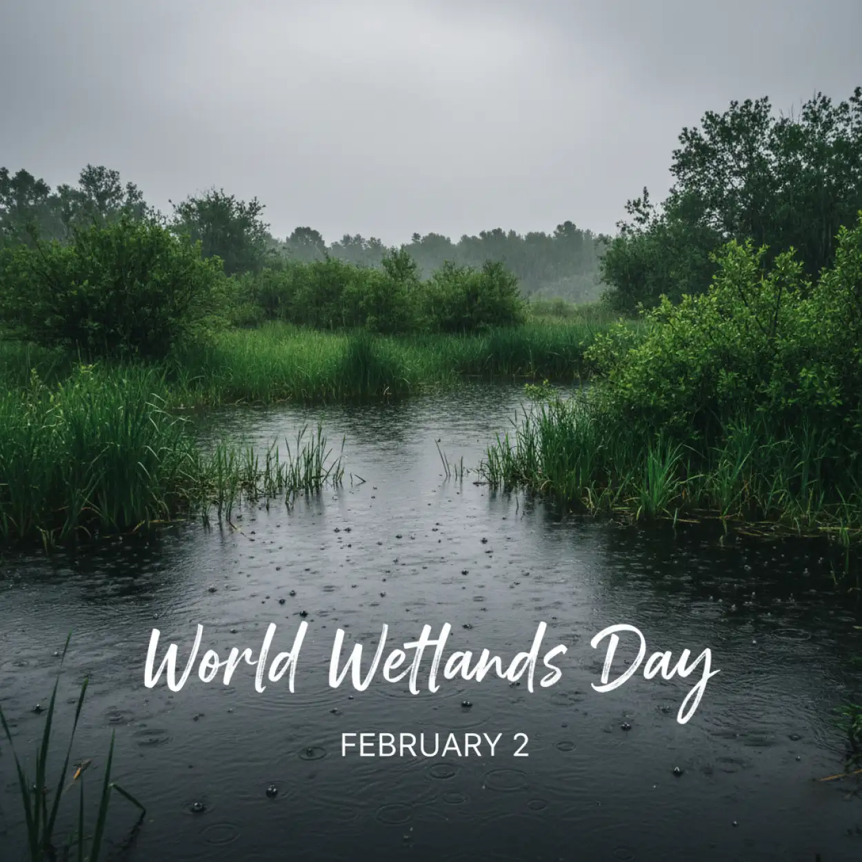 Free Download World Wetlands Day In English - High Quality World Wetlands Day Background