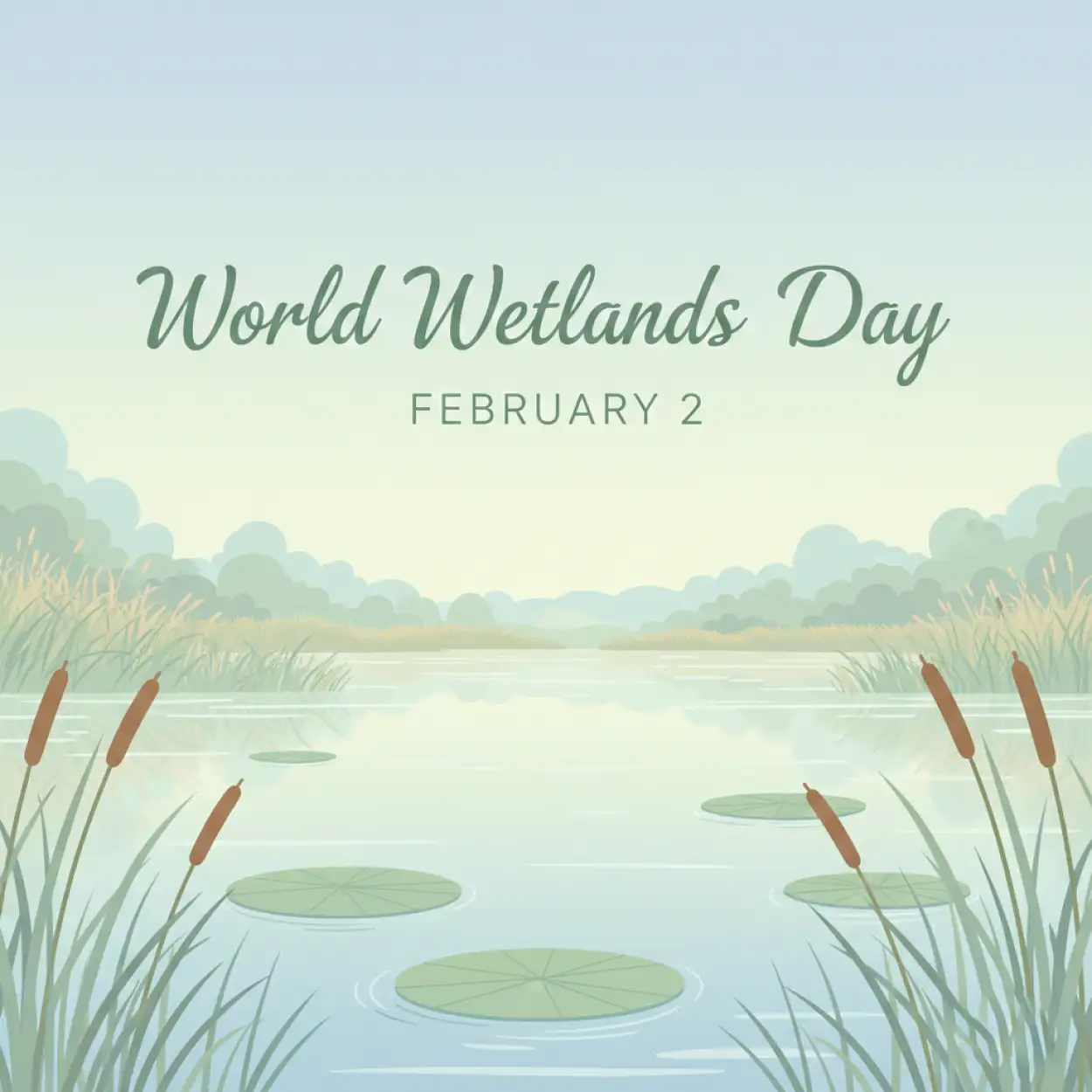World Wetlands Day Vector Background - Royalty Free World Wetlands Day Image | Pngmagic Free Download World Wetlands Day Vector Background - High Quality World Wetlands Day Background