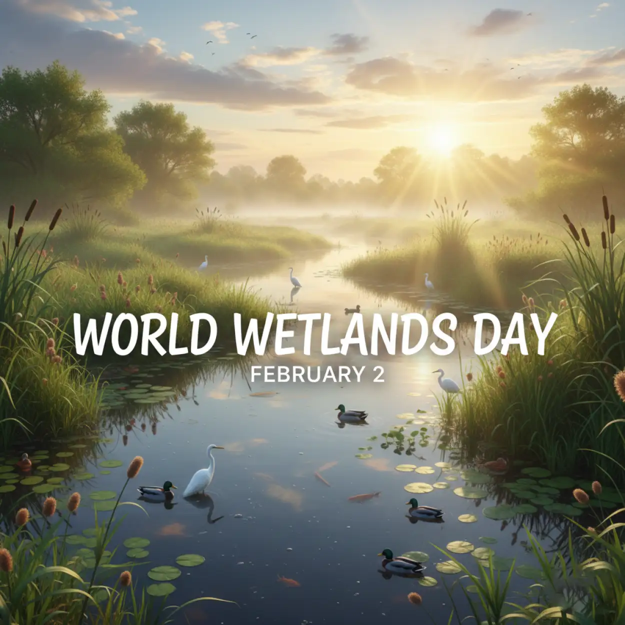 World Wetlands Day Youtube Banner - Royalty Free World Wetlands Day Image | Pngmagic Free Download World Wetlands Day Youtube Banner - High Quality World Wetlands Day Background