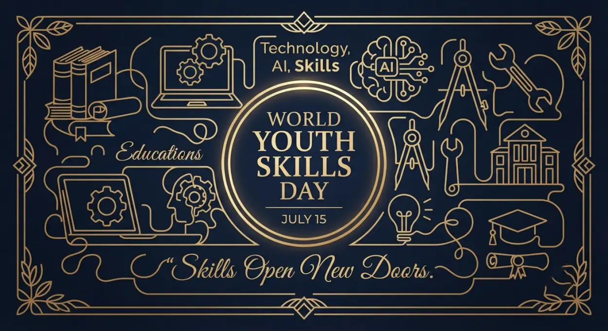 Free Download World Youth Skills Day 2026 Banner Design - High Quality World Youth Skills Day 2026 Banner Image