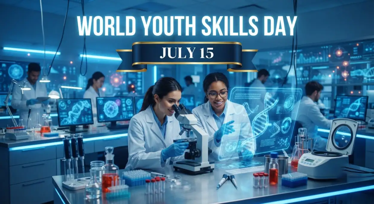 Free Download World Youth Skills Day 2026 Banner Template - High Quality World Youth Skills Day 2026 Image