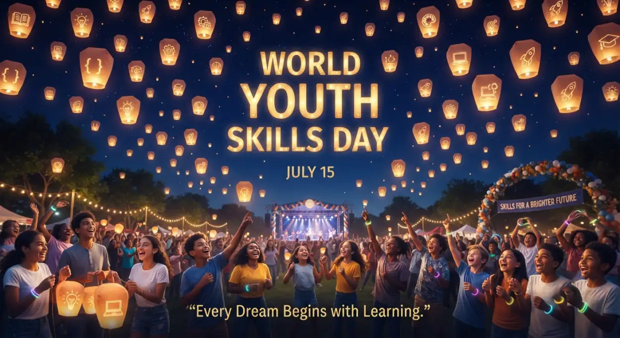 Free Download World Youth Skills Day 2026 Branding Banner - High Quality World Youth Skills Day 2026 Banner Image