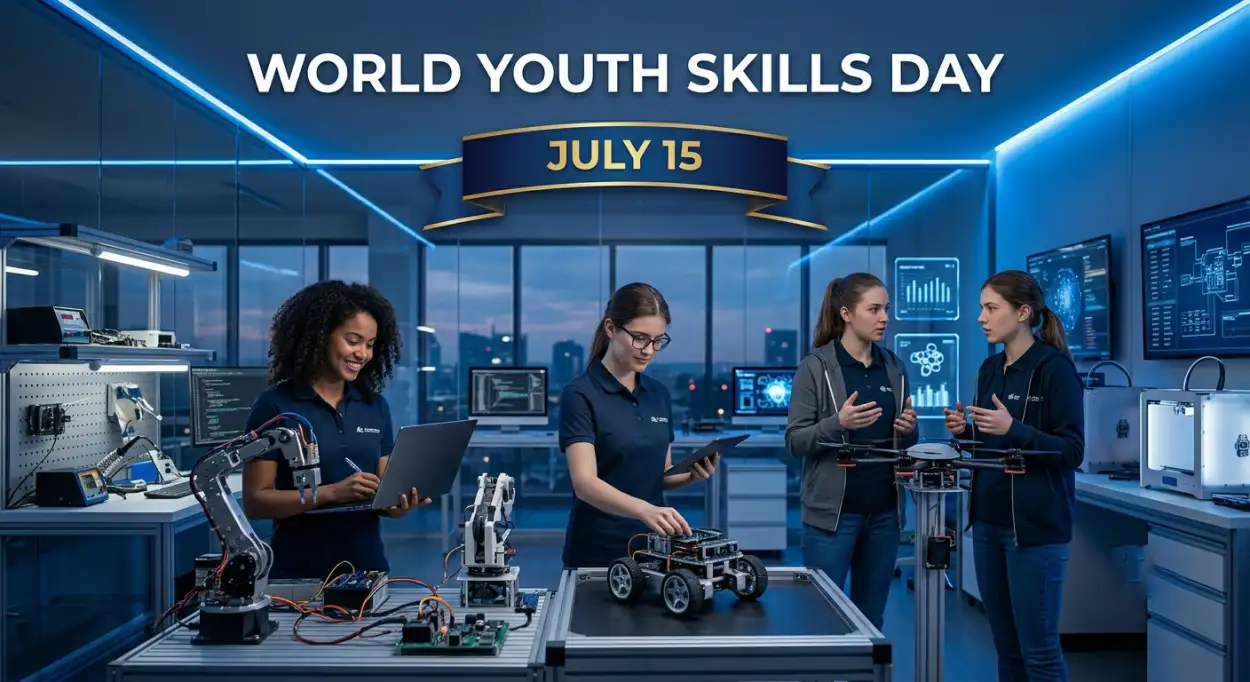Free Download World Youth Skills Day 2026 Facebook Banner - High Quality World Youth Skills Day 2026 Image