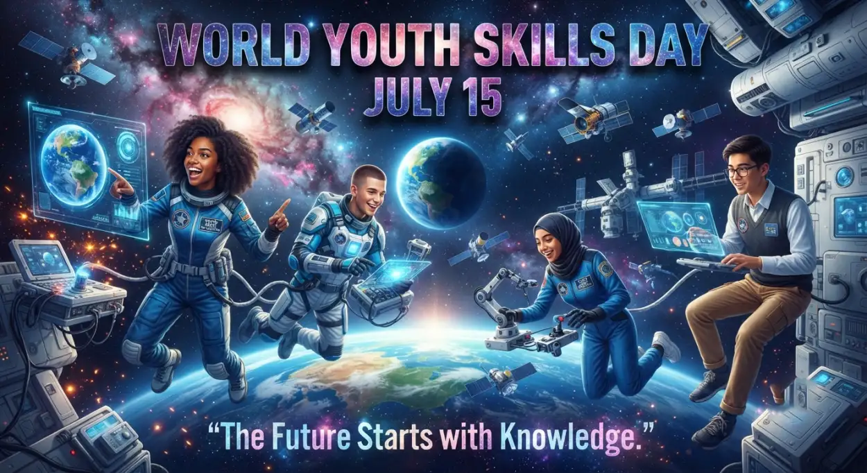 Free Download World Youth Skills Day 2026 Future Skills Banner - High Quality World Youth Skills Day 2026 Banner Image