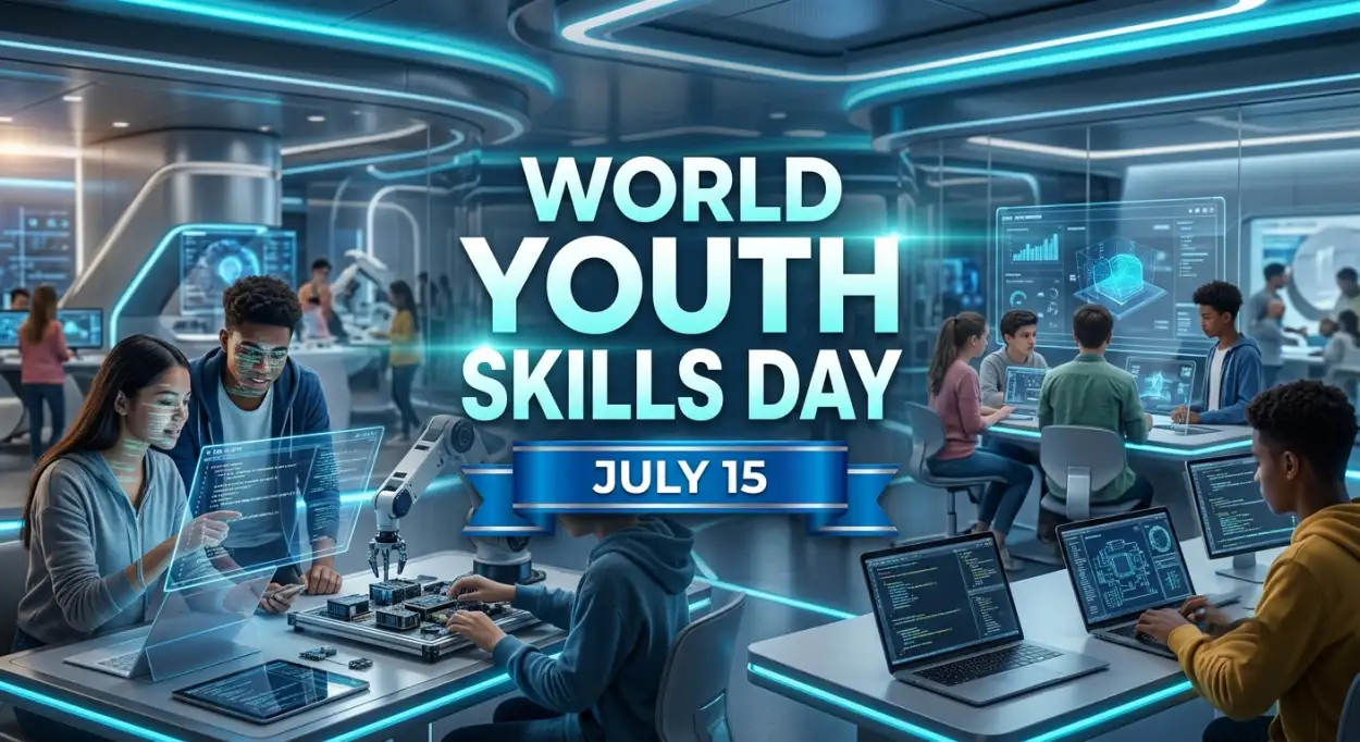 Free Download World Youth Skills Day 2026 Invitation Card - High Quality World Youth Skills Day 2026 Image