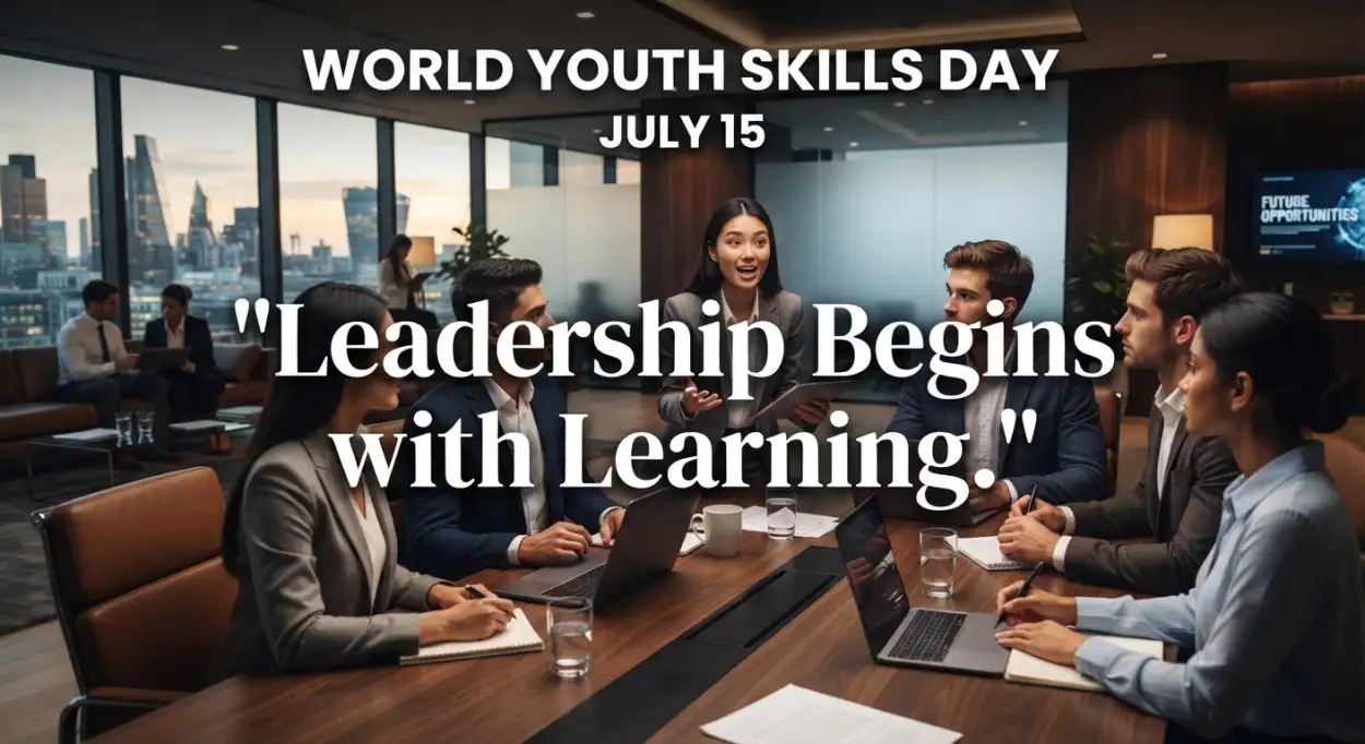 Free Download World Youth Skills Day 2026 Learning Banner - High Quality World Youth Skills Day 2026 Banner Image