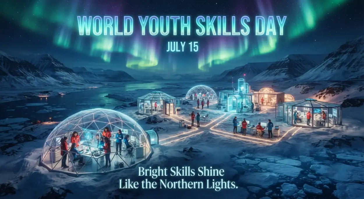 Free Download World Youth Skills Day 2026 Online Banner - High Quality World Youth Skills Day 2026 Banner Image