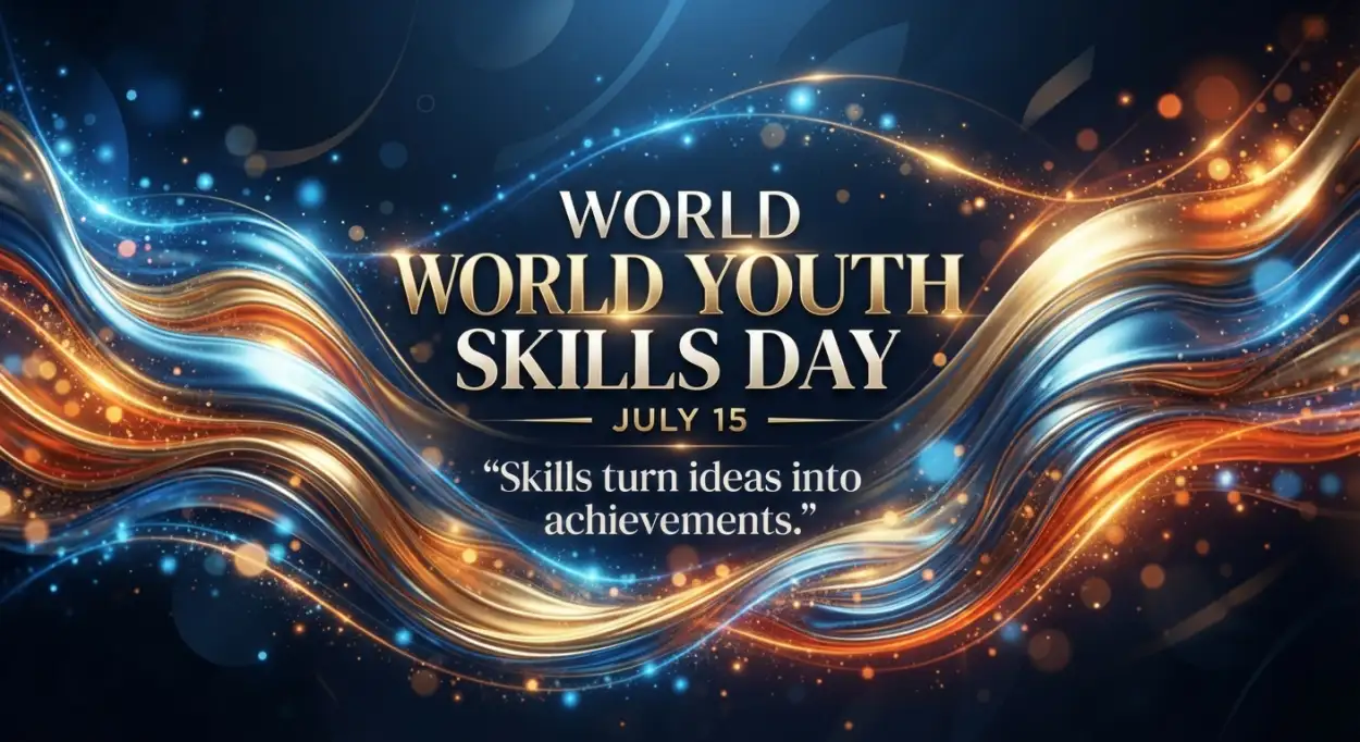 Free Download World Youth Skills Day 2026 Poster Design - High Quality World Youth Skills Day 2026 Poster Image