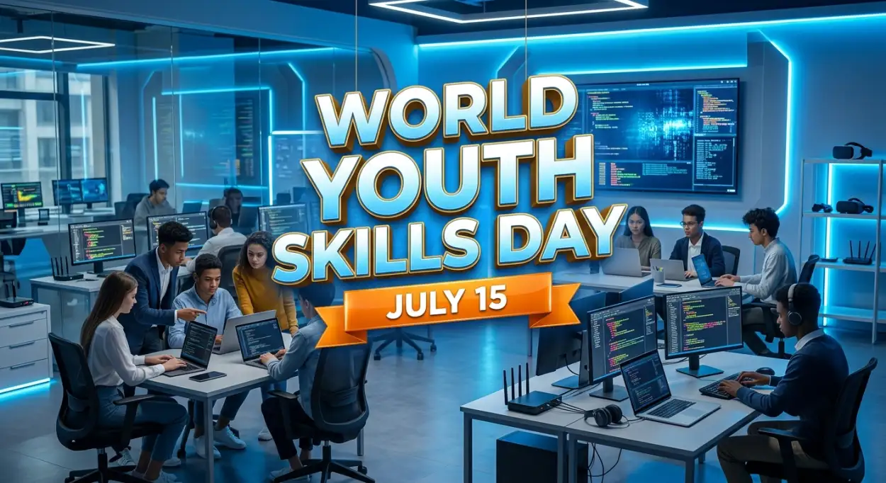 Free Download World Youth Skills Day 2026 Social Media Post - High Quality World Youth Skills Day 2026 Image