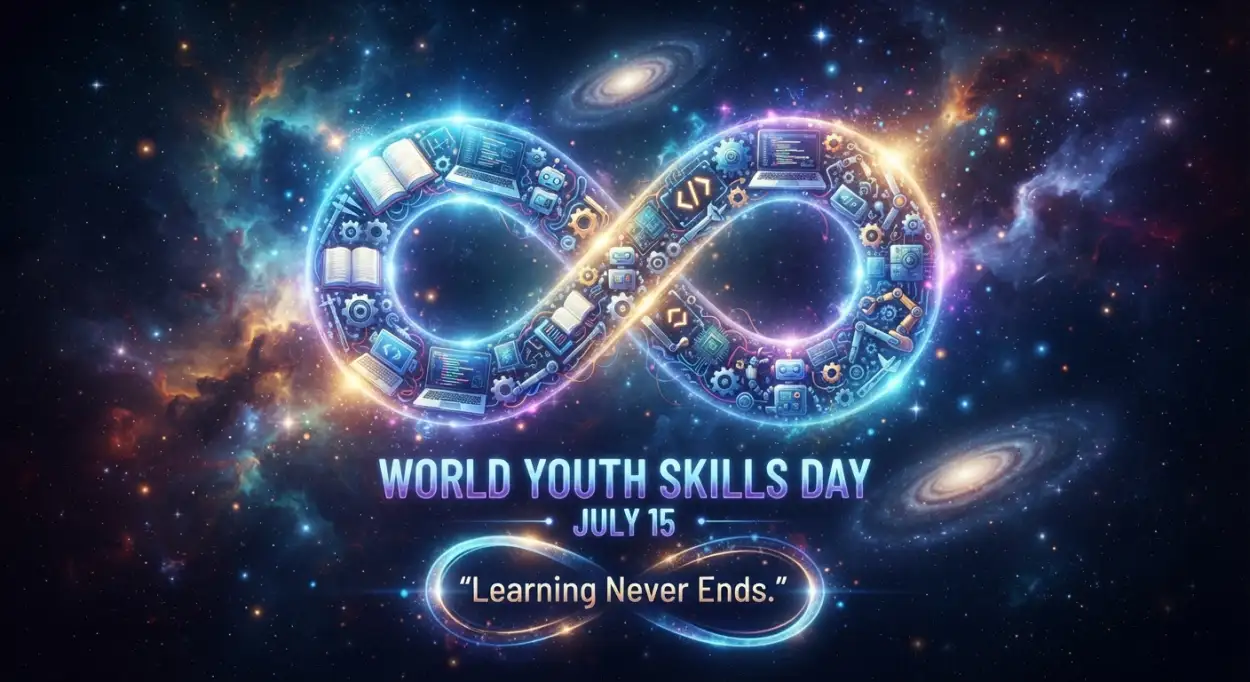 Free Download World Youth Skills Day 2026 Training Banner - High Quality World Youth Skills Day 2026 Banner Image