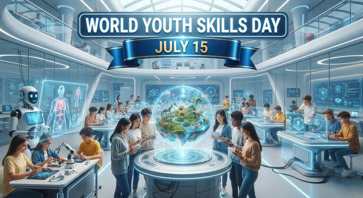 Free Download World Youth Skills Day 2026 Wishes - High Quality World Youth Skills Day 2026 Image