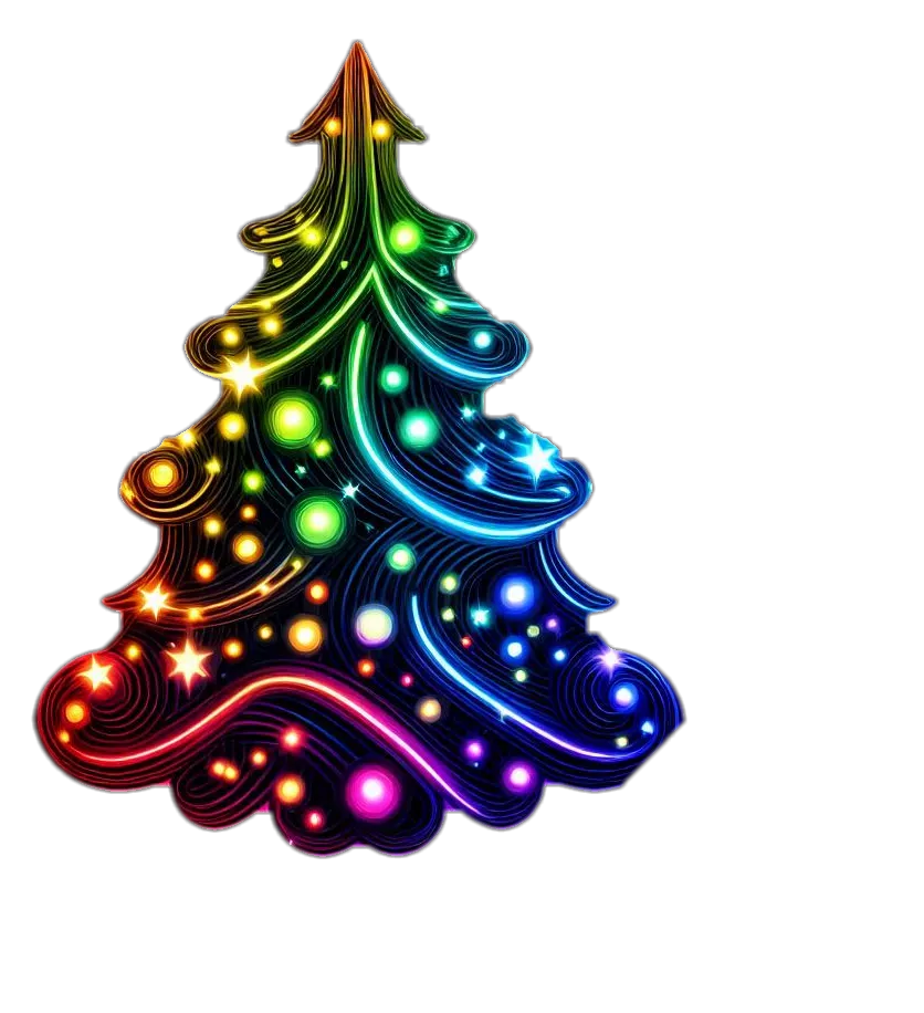 Free Download Xmas Tree Png With Decorations - High Quality Xmas Tree PNG Image