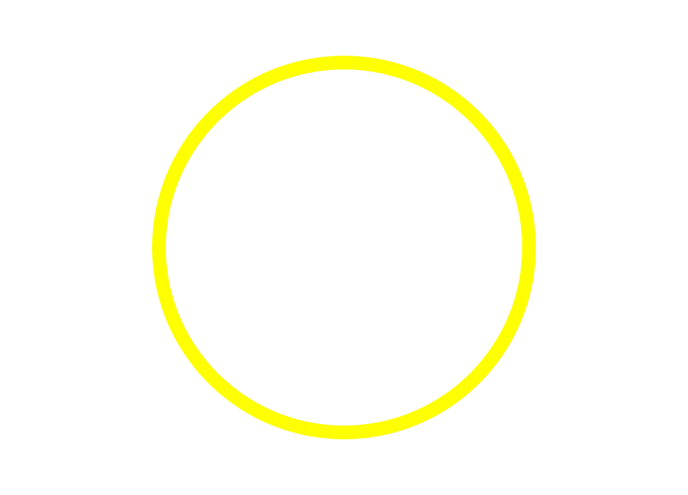 Free Download Yellow Circle Outline Png - High Quality Yellow Circle PNG Image