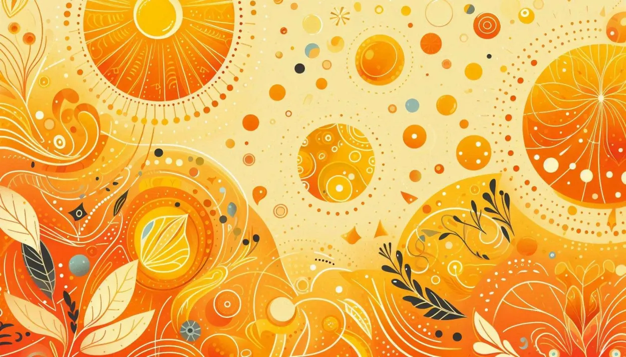 Yellow Orange Background With Polka Dots For Playful Designs - Royalty Free Yellow Orange Background Image | Pngmagic Free Download Yellow Orange Background With Polka Dots For Playful Designs - High Quality Yellow Orange Background Background