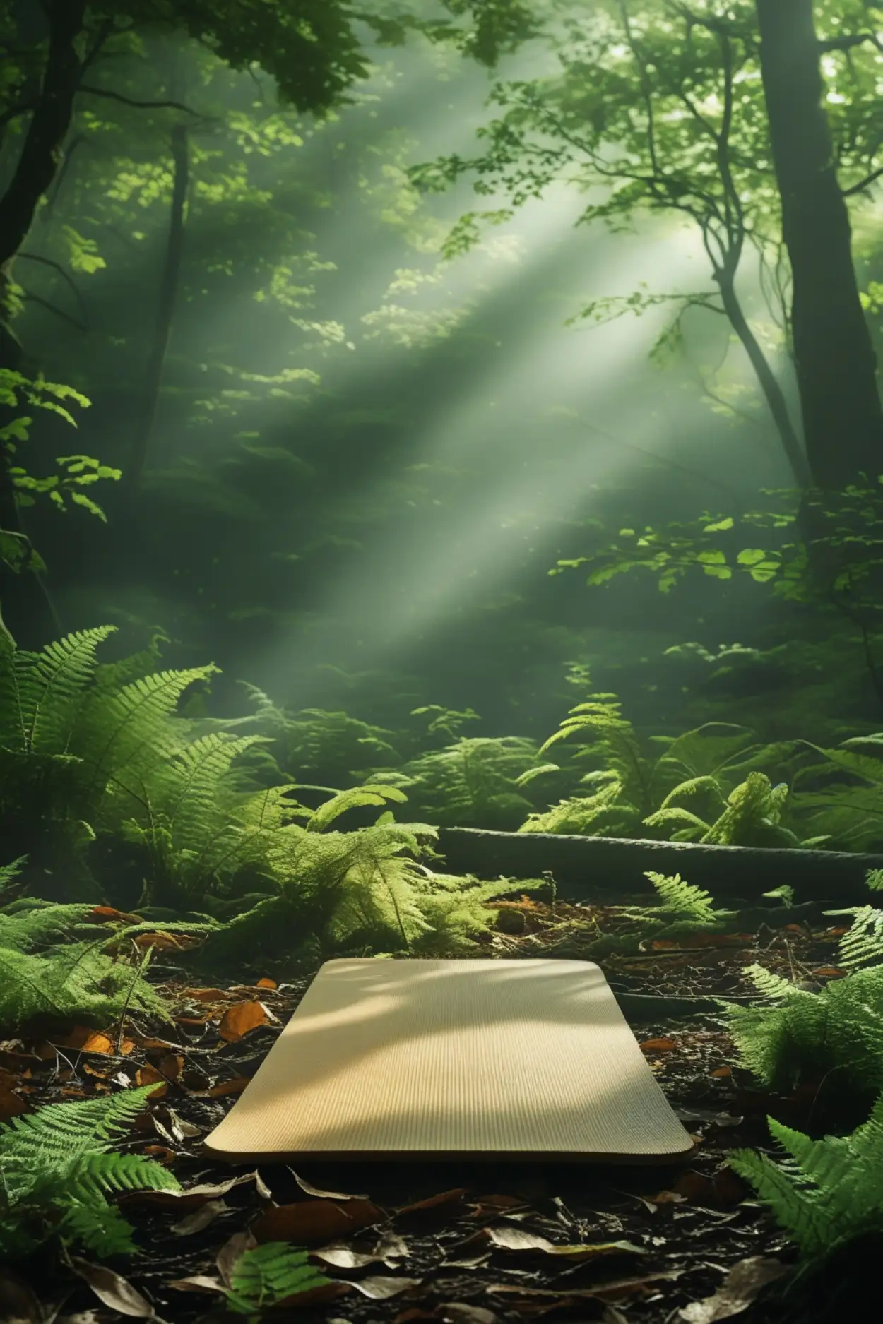Free Download Yoga Background With Greenery And Nature Theme - High Quality Yoga Background Background