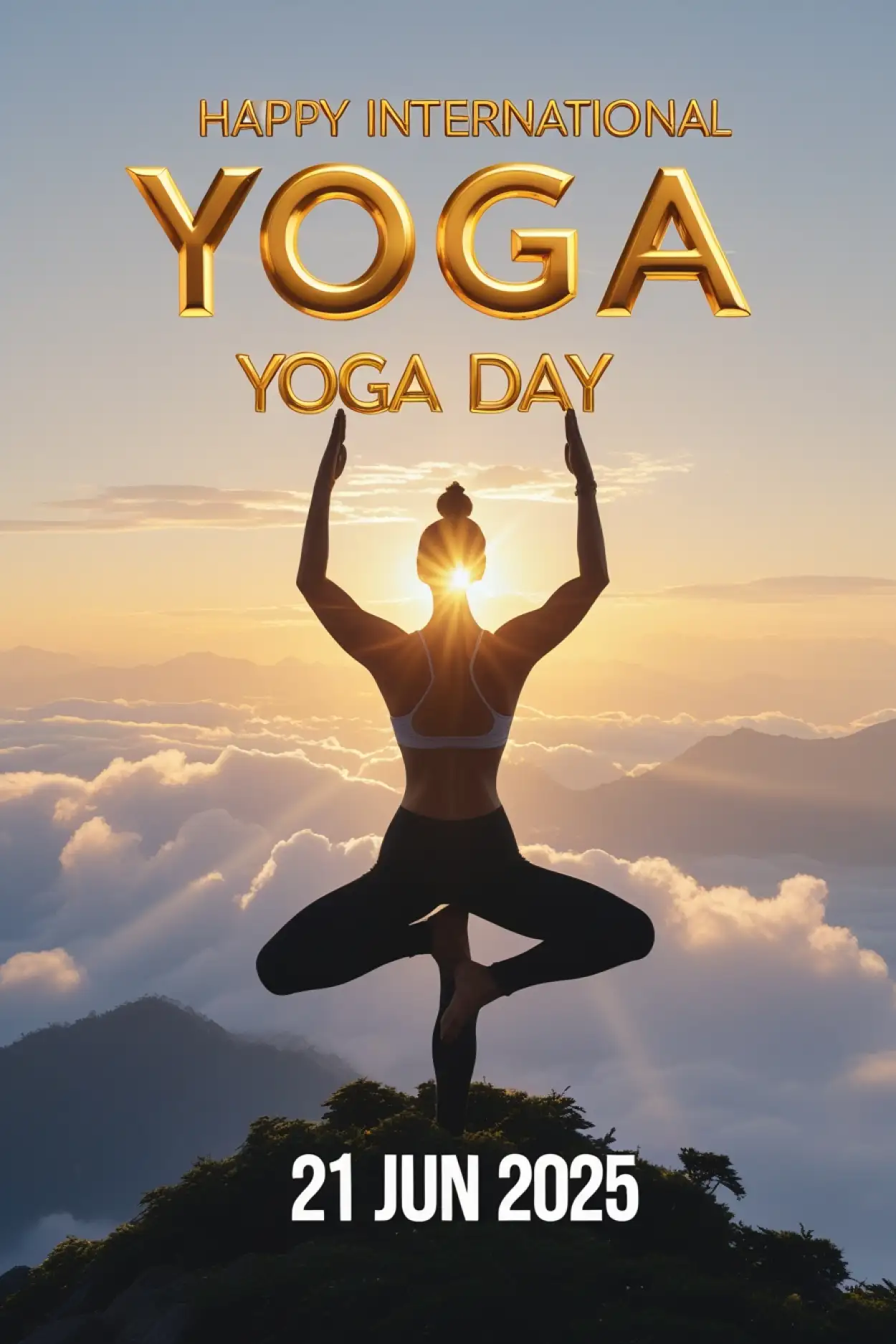 Yoga Day Picture With Message In Hindi - Royalty Free Wishes Image | Pngmagic Free Download Yoga Day Picture With Message In Hindi - High Quality Wishes Background