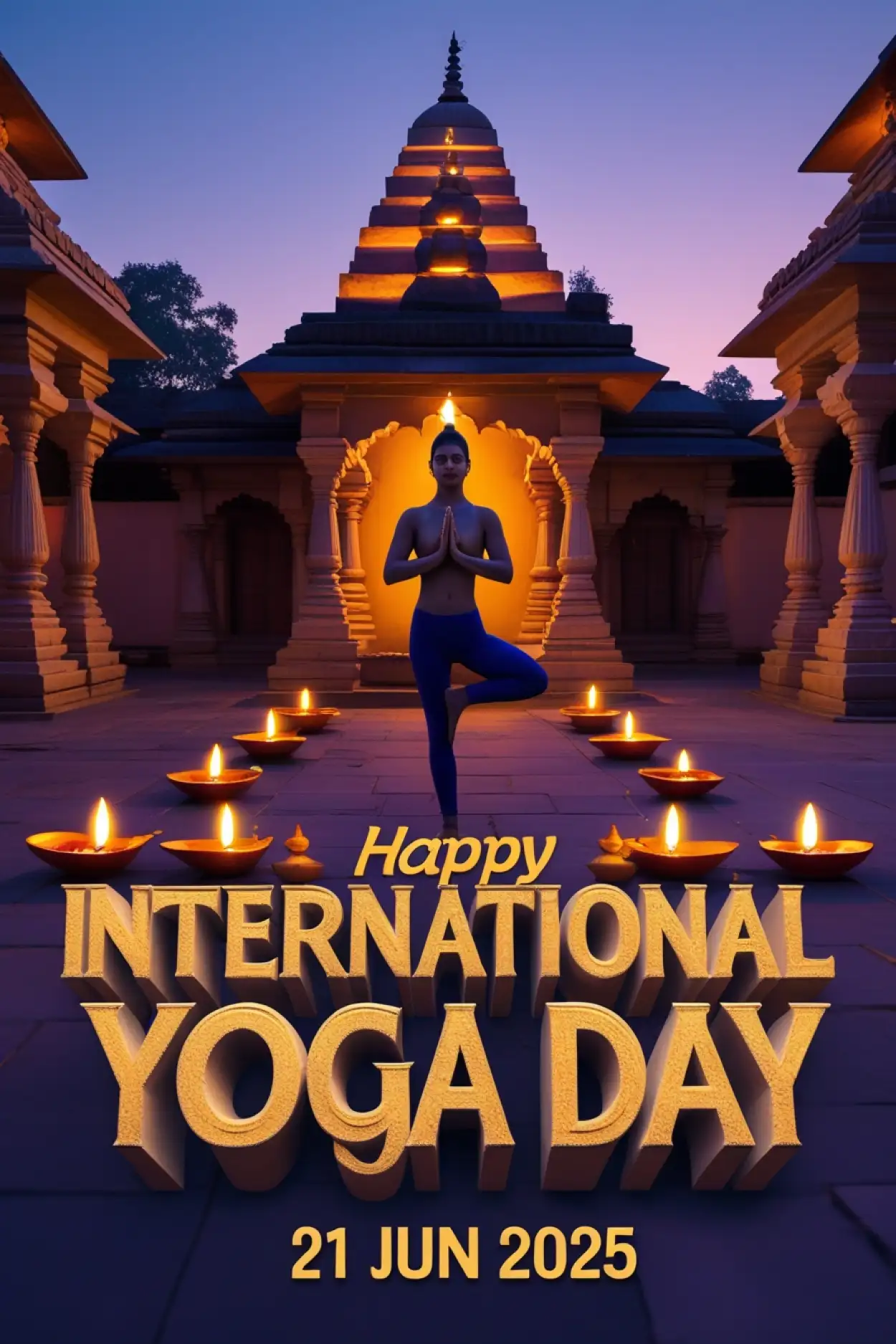 Yoga Day Wishes Photo With Positive Quote - Royalty Free Yoga Day Wishes Image | Pngmagic Free Download Yoga Day Wishes Photo With Positive Quote - High Quality Yoga Day Wishes Background