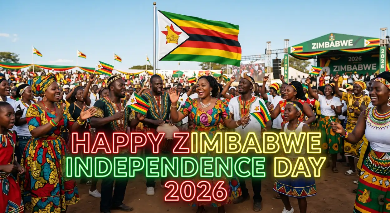 Free Download Zimbabwe Independence Day 2026 Blog Post Ideas - High Quality Happy Zimbabwe Independence Day 2026 Image