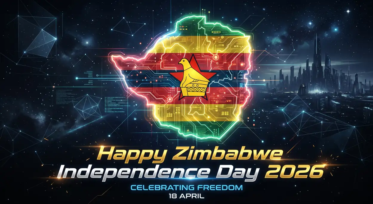 Free Download Zimbabwe Independence Day 2026 Celebration Background Images - High Quality Happy Zimbabwe Independence Day 2026 Background Image