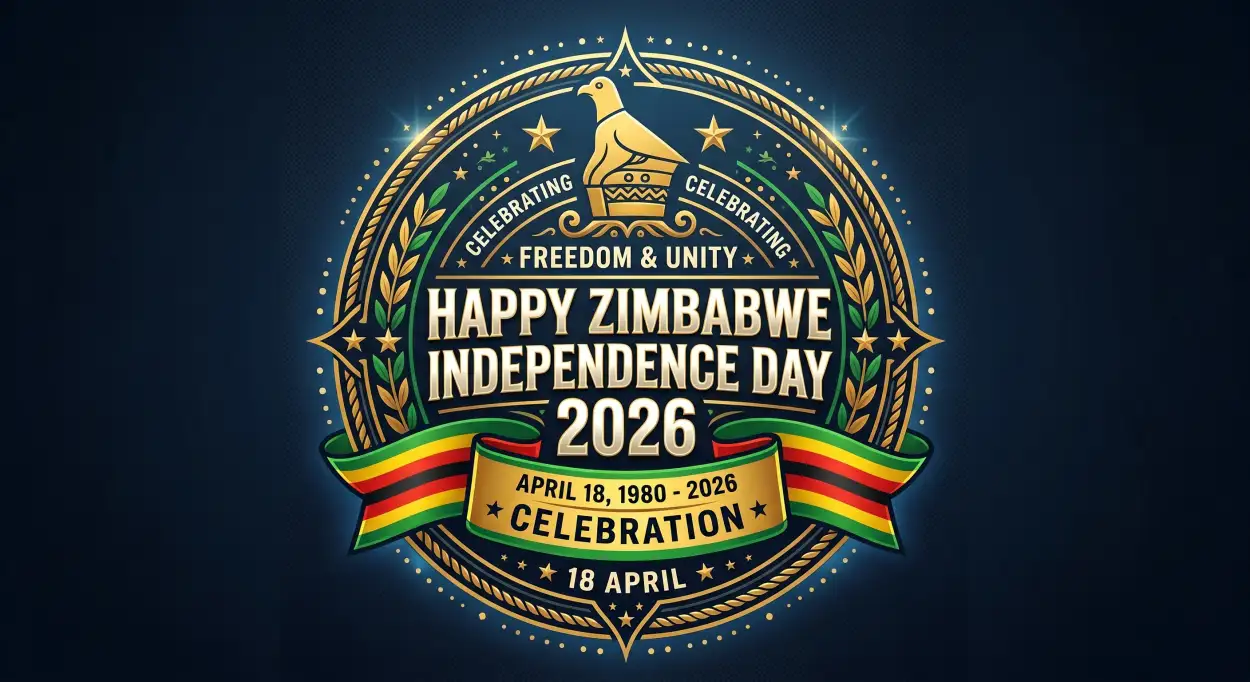 Free Download Zimbabwe Independence Day 2026 Freedom Celebration Ideas - High Quality Happy Zimbabwe Independence Day 2026 Image